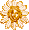 Sun king emblem