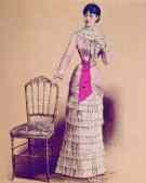 Fashion advertising published in "l' illustration"