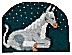 donkey Christmas by "Tapisserie de France"